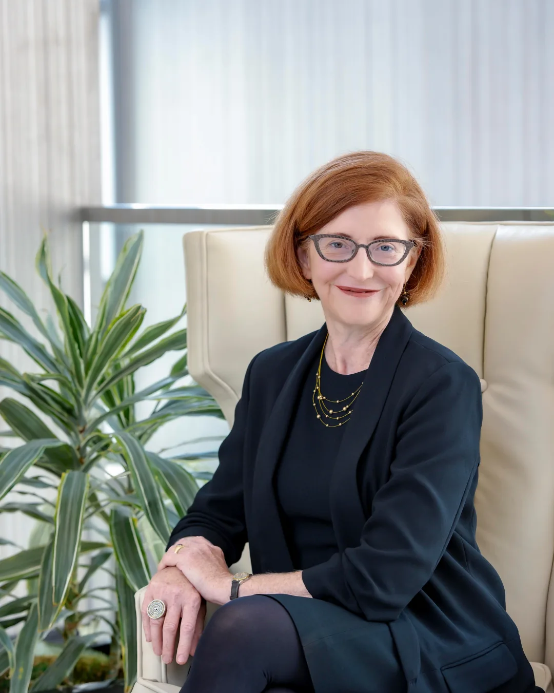 Tina Schust Robinson, Founder of WorkJoy, in a professional portrait